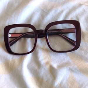 Extra large prescription square frames. NWOT